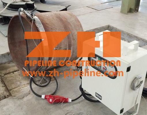 Induction Coil Heating for Pipeline Welding Work 